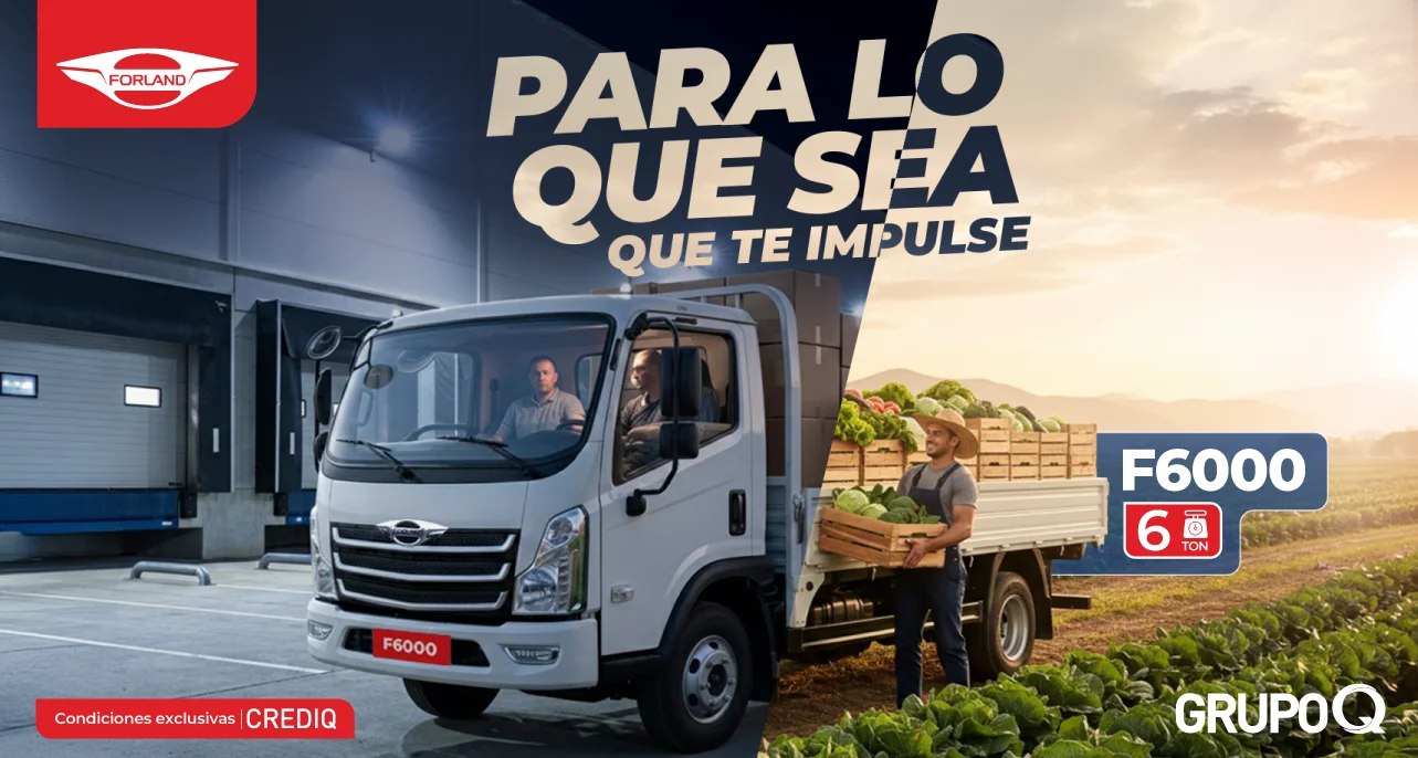 Forland Costa Rica | F6000 6TON | Vehículos comerciales de calidad | Condiciones exclusivas CREDIQ
